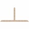 Ekena Millwork Portland Smooth Timber Gable Bracket, Douglas Fir, 108"W x 54"H x 5 1/2"D x 5 1/2"F, 12/12 Pitch GBW108X54X0606POR00SDF - alternate 1